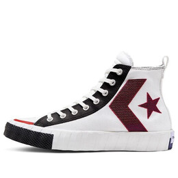 Кроссовки unt1tl3d high 'not a chuck - white university red' Converse, красный 168635c | red/black