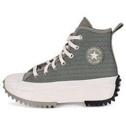 Кроссовки run star hike high 'alt exploration - light field surplus' Converse, серый 170247c | grey/green