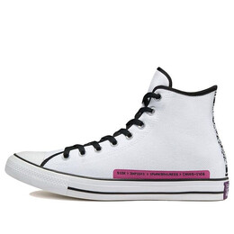 Кроссовки chuck taylor all star high 'dramatic nights - white' Converse, белый 170851f | white/black/pink