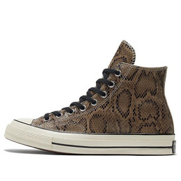 Кроссовки chuck 70 high 'snakeskin' Converse, коричневый 170103c | brown/black