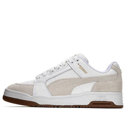 Кроссовки slipstream lo suede fs 'white gum' Puma, белый 385694-01 | white/gray