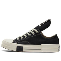 Кроссовки rick owens x drkshdw drkstar chuck 70 low 'black' Converse, черный 172347c | black/white