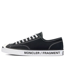 Кроссовки fragment design x moncler x jack purcell 'black' Converse, черный 172321c | black