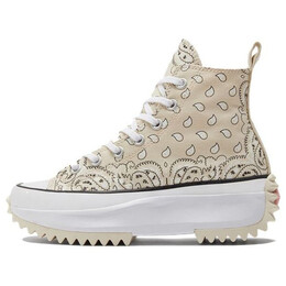 Кроссовки run star hike high 'paisley' Converse, коричневый 171941c | brown