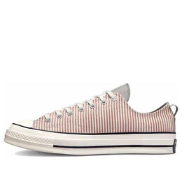 Кроссовки chuck 70 low 'crafted stripe' Converse, белый a00474c | white/red