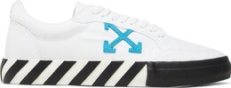 Кроссовки Off-White Vulc Sneaker 'White Blue' 2023, белый omia085s23fab001 0145 | white