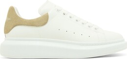 Кроссовки Alexander McQueen Oversized Sneaker 'White Beige', белый 727388 wibn2 9026 | white