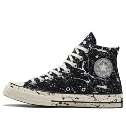 Кроссовки chuck 70 high 'archive paint splatter - black' Converse, черный a01171c | black