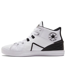Кроссовки chuck taylor all star flux ultra mid 'white black' Converse, белый a01168c | white/black