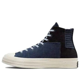 Кроссовки beyond retro x chuck 70 high 'upcycled corduroy' Converse, черный a03081c | black/navy/egret
