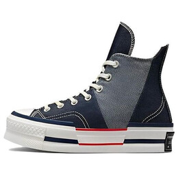 Кроссовки chuck 70 high 'plus retro denim' Converse, черный a03960c | black/gray