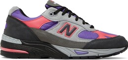 New Balance Кроссовки Palace x 991 Made in England 'Black Ultra Violet', фиолетовый m991ple | purple