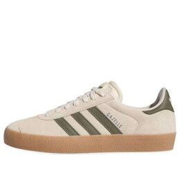 Кроссовки gazelle adv 'ecru tint focus olive' Adidas, экрю ih3351 | ecru tint/focus olive/gum