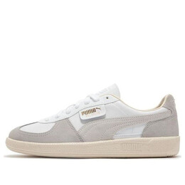 Кроссовки palermo leather 'white cool light grey' Puma, белый 396464-02 | white/cool light grey/sugared almond