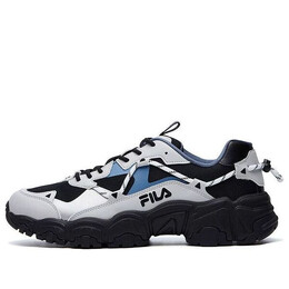Кроссовки fluid low tops black gray blue Fila, черный f12m114111fbv | black/gray/blue