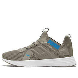Кроссовки contempt demi army green/blue/white low sneakers Puma, зеленый 193160-07 | army green/blue/white