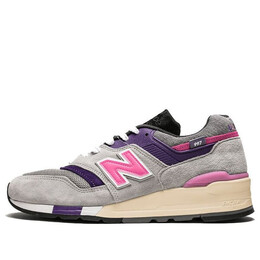 Кроссовки x кит x объединенные стрелы и сыновья 997 New Balance, серый m997kti | grey/purple/pink/cream/white/black