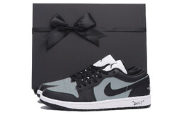 Баскетбольные кроссовки Air 1 Vintage Men Low-Touch Black Grey Jordan 553558-132(team59-男款黑灰sbox) | slate gray