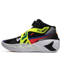 Кроссовки disc rebirth 'black yellow alert' Puma, черный 194812-02 | black
