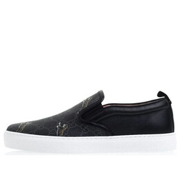 Кроссовки gg supreme slip-on 'tigers' Gucci, черный 407362-g0k10-1101 | black/multi-color