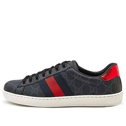 Кроссовки ace gg supreme 'black grey' Gucci, черный 429445-k2lh0-1130 | black