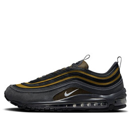 Кроссовки air max 97 'black bronzine' Nike, мультиколор fb9619-200 | medium ash/bronzine/black/blue tint