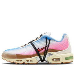 Кроссовки air max plus 'sail pink ale brown' Nike, мультиколор fd4202-107 | sail/mtlc silver-team gold-pink spell-ale brown-action green