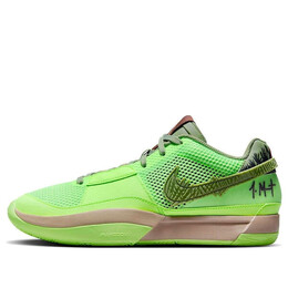 Кроссовки ja 1 'halloween' Nike, мультиколор fd6565-300 | lime blast/oil green-black-hemp-cacao wow