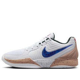 Кроссовки ja 2 'in the woods' Nike, белый fd7328-101 | white/astronomy blue/hemp/vintage green/vivid grape