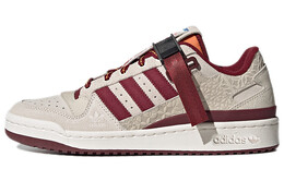 Кроссовки Adidas Forum Low, светло-серый/темно-красный gx8866