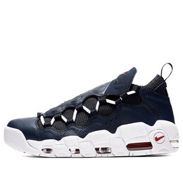 Кроссовки air more money 'obsidian' Nike, мультиколор aj2998-400 | obsidian/white/gym red