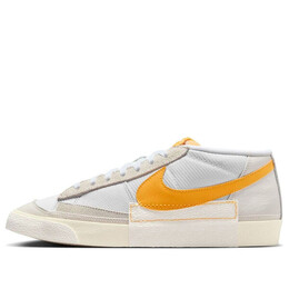 Кроссовки blazer low pro club 'university gold' Nike, белый fj3694-102 | white/beach/summit white/university gold