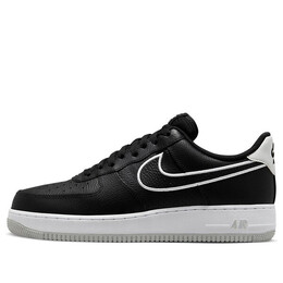 Кроссовки air force 1 '07 'embroidered swoosh - black' Nike, черный fj4211-001 | black/white/photon dust