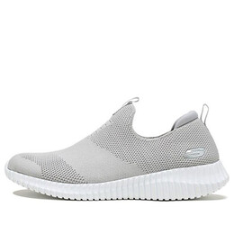 Кроссовки elite flex 'grey white' Skechers, серый 52649-gry | grey/white