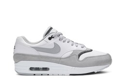 Кроссовки Nike Air Max 1 'White Black Wolf Grey', серый ah8145 113 | grey