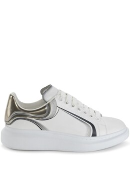 Мужские кроссовки Alexander McQueen Oversized, белый/золотой 750336widjp | нейтральный цвет
