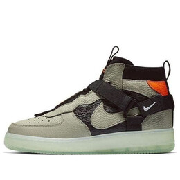 Кроссовки air force 1 mid utility 'spruce fog' Nike, мультиколор aq9758-300 | spruce fog/black-frosted spruce