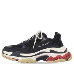 Кроссовки triple s sneaker 'black red' Balenciaga, черный 533882w09om1000 | black/white/red