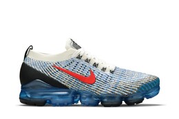 Кроссовки Nike Air VaporMax Flyknit 3 'Photo Blue Gold', белый aj6900 106 | white