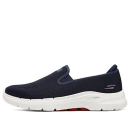 Кроссовки go walk 6 'navy red' Skechers, синий 216280-nvrd | navy/red