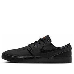 Кроссовки sb zoom stefan janoski og+ iso 'triple black' Nike, черный fq7621-001 | black/anthracite-safety orange