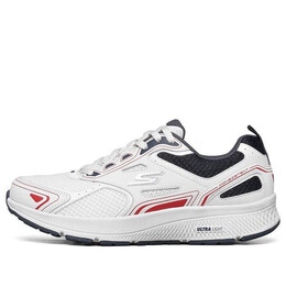 Кроссовки go run consistent white/black/red Skechers, белый 220081-wnvr | whiteblackred