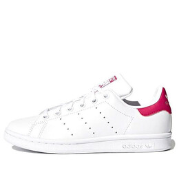 Кроссовки stan smith j 'white' Adidas, мультиколор b32703 | ftwwht/ftwwht/bopink