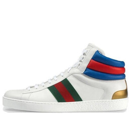 Кроссовки ace high top 'white' Gucci, мультиколор 548689-0rdq0-9060 | multi/white