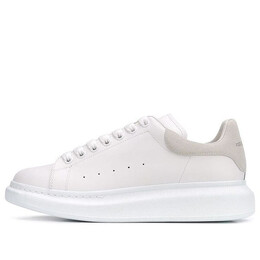 Кроссовки oversized sneaker 'white grey suede' Alexander McQueen, белый 553680whgp79000 | white/grey