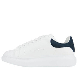 Кроссовки oversized sneaker 'white midnight' Alexander McQueen, белый 553680whgp79483 | white/midnight navy