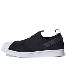 Кроссовки superstar slip on 'black' Adidas, черный fw7051 | black