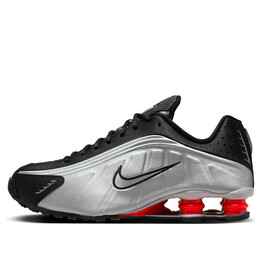 Кроссовки shox r4 retro 'og' Nike, черный bv1111-008 | black/metallic silver/max orange