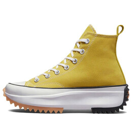 Кроссовки run star hike high 'bitter lemon' Converse, желтый a01365c | bitter lemon/black/white
