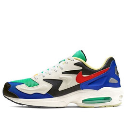 Кроссовки air max 2 light sp 'sail obsidian blue' Nike, синий bv1359-400 | blue/green/red